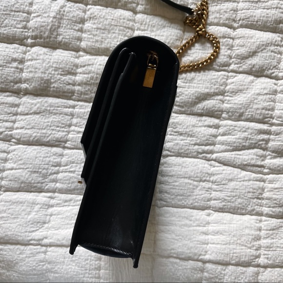 YSL SAINT LAURENT Medium Sulpice Monogram Double Flap Crossbody Shoulder Bag GHW - Picture 7 of 13